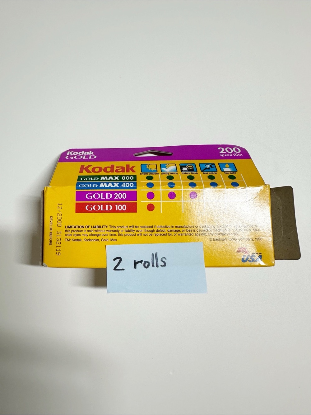 Kodak 200 Film Lot 18 Rolls Total - Picture 4 of 4